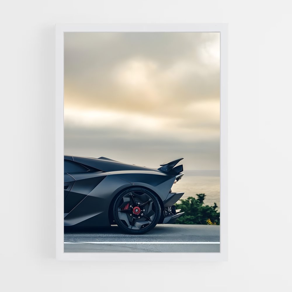Poster Lamborghini Vision (vue 3)